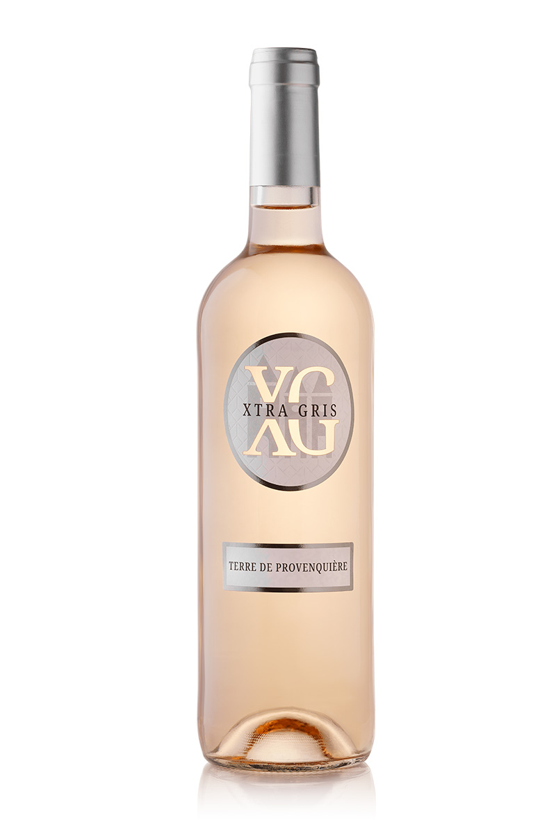 Bouteille Vin Extra gris Terre de provenquiere