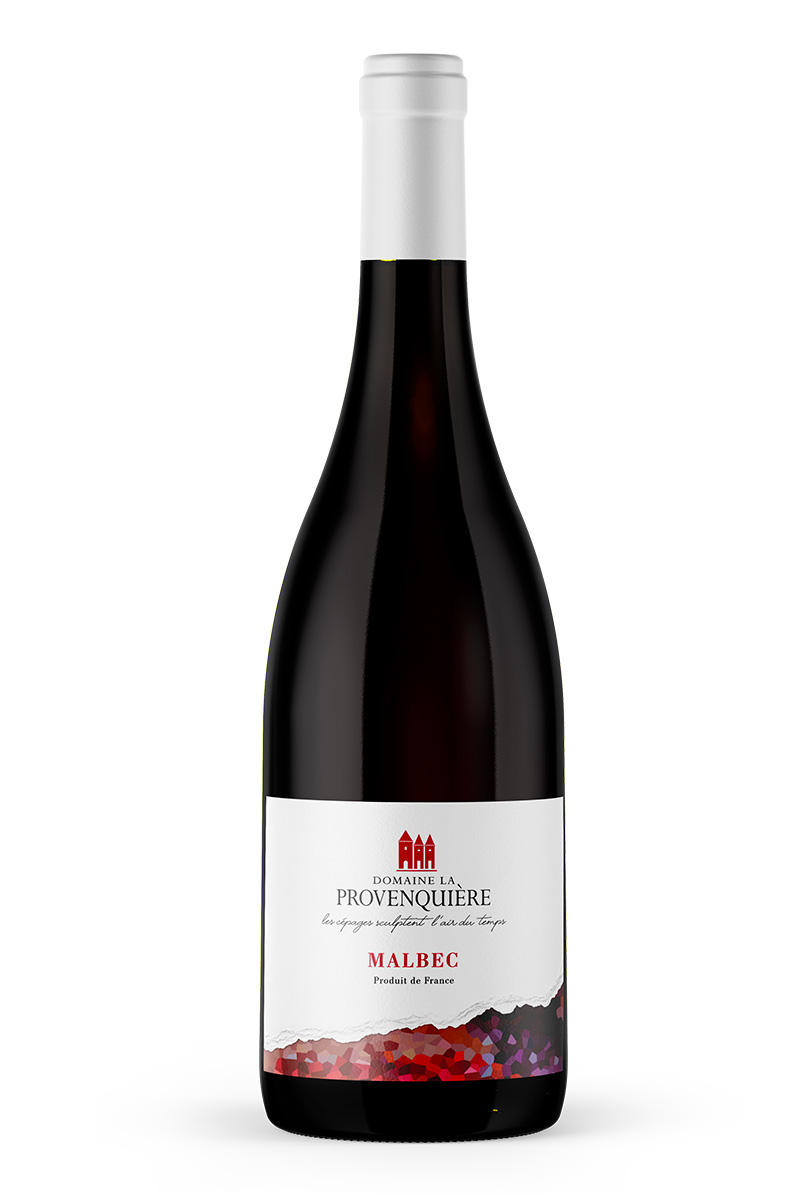 Bouteille Vin Malbec Gamme Cépages