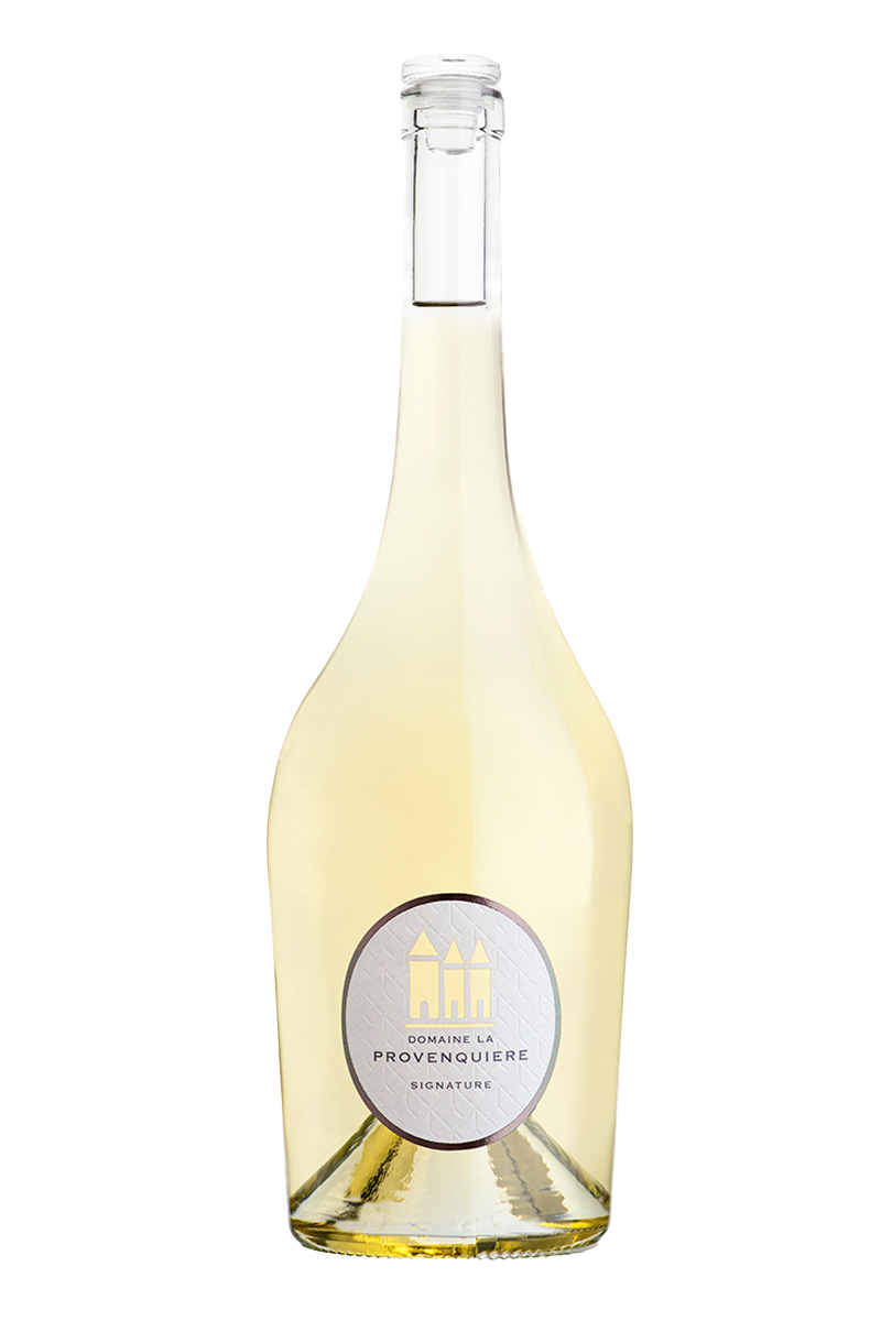 Bouteille Vin Blanc signature 